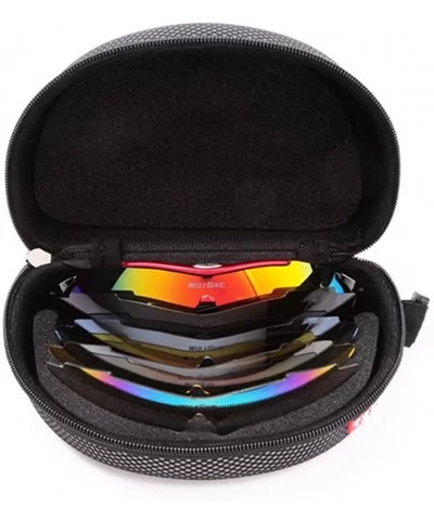 Polarized Cycling Sunglasses Goggles Exchangeable - C61219FJ6LP $9.56 Goggle