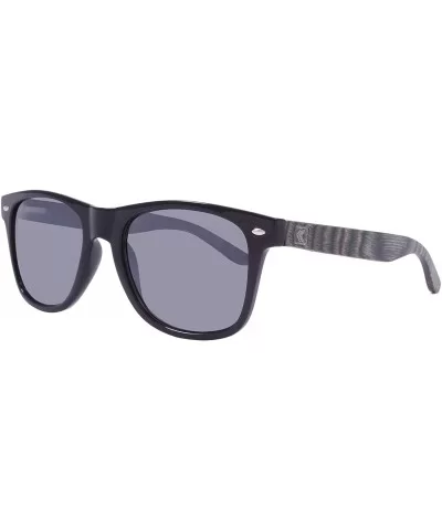 Summit Men's Wayfarer Style Sunglasses- Horn-Rimmed Frame- Genuine Wood Temples- 100% UV Protection Lenses - CE197CU03KT $26....