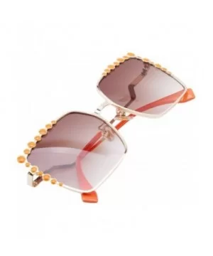 Sunglasses Fashion Oversized Gradient Eyewear - CS18IS89WY9 $5.17 Square