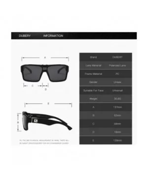 Men Polarized Sunglasses Outdoor Driving Square Sport Fashion Glasses - 3 - CH18G3G5DAQ $11.18 Square