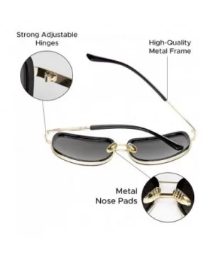 New Fashion Unisex Big Frame HD Sunglasses - Square Fashion HD Retro Shield Sporty Sun Glasses Vintage Gafas - CI18TY05SLL $5...