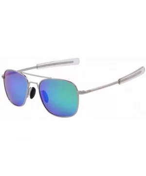 Men Fashion Polarized Driving Sunglasses Alloy Frame - Green - C017YZT4WSK $7.10 Rimless