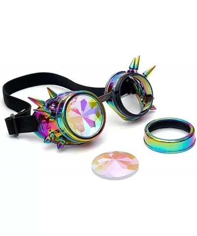 Fashion Creative Hippie Glasses for Men Women Rave Festival Party EDM Sunglasses Designer Goggles - C - CC18RKCSZM9 $8.34 Goggle