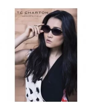 Vangie - Fashionable handmade polarized sunglasses for Asian faces - C91903RGI5H $62.14 Oval