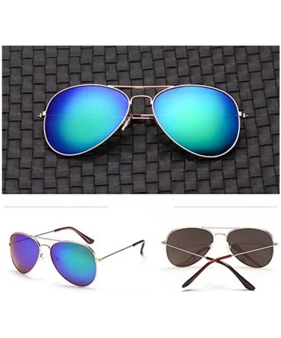 Polarized Sunglasses for Men Women - and Vintage Oversize Metal Frame UV Protection Sunglasses Mirror Eyewears - C51960KDTZG ...