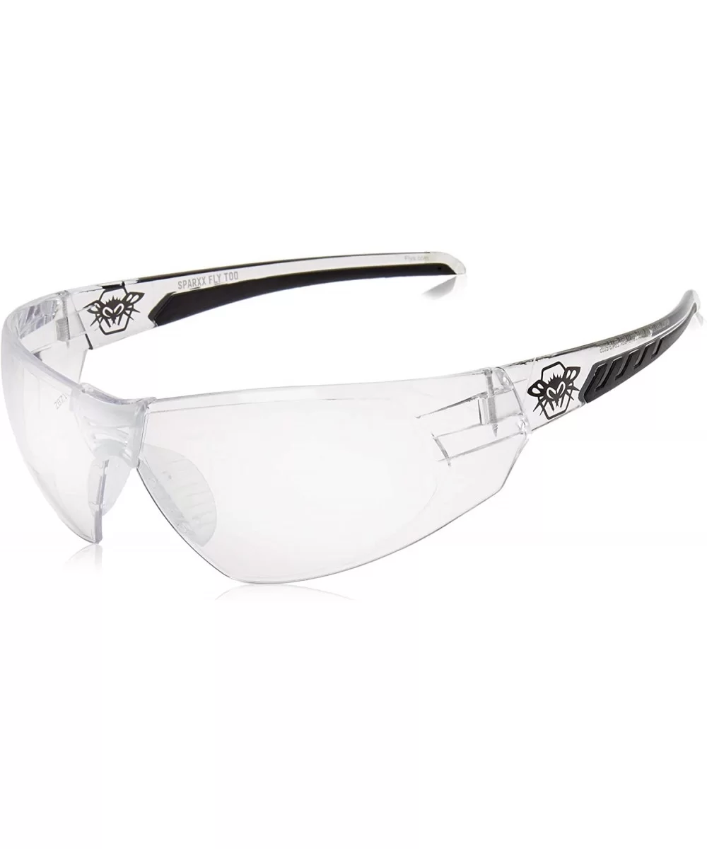 Black Flys Sparxx Fly Too/Safety Glasses - Clear - CG192K8MDMH $14.42 Wrap