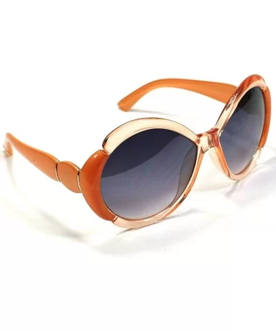 Celebrity Inspired Women's Sunglasses 8609 - Orange - CK11ERE5651 $5.55 Butterfly