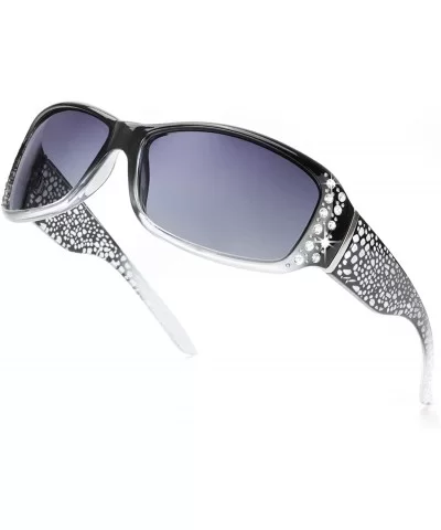 Rhinestone Polarized Sunglasses for Women - 100% UV400 Protection Driving/Fishing/Shopping Women Sunglasses - C11989Q9L8Z $16...