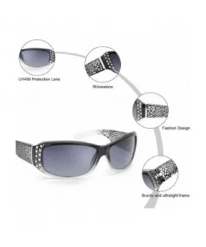 Rhinestone Polarized Sunglasses for Women - 100% UV400 Protection Driving/Fishing/Shopping Women Sunglasses - C11989Q9L8Z $16...