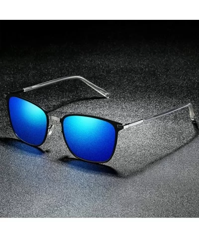 Sunglasses for Men Sports Polarized UV Protection Fashion Lightweight Metal Frame Sunglasses Driving Glasses - C218TUW7AR4 $5...