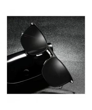 Sunglasses for Men Sports Polarized UV Protection Fashion Lightweight Metal Frame Sunglasses Driving Glasses - C218TUW7AR4 $5...