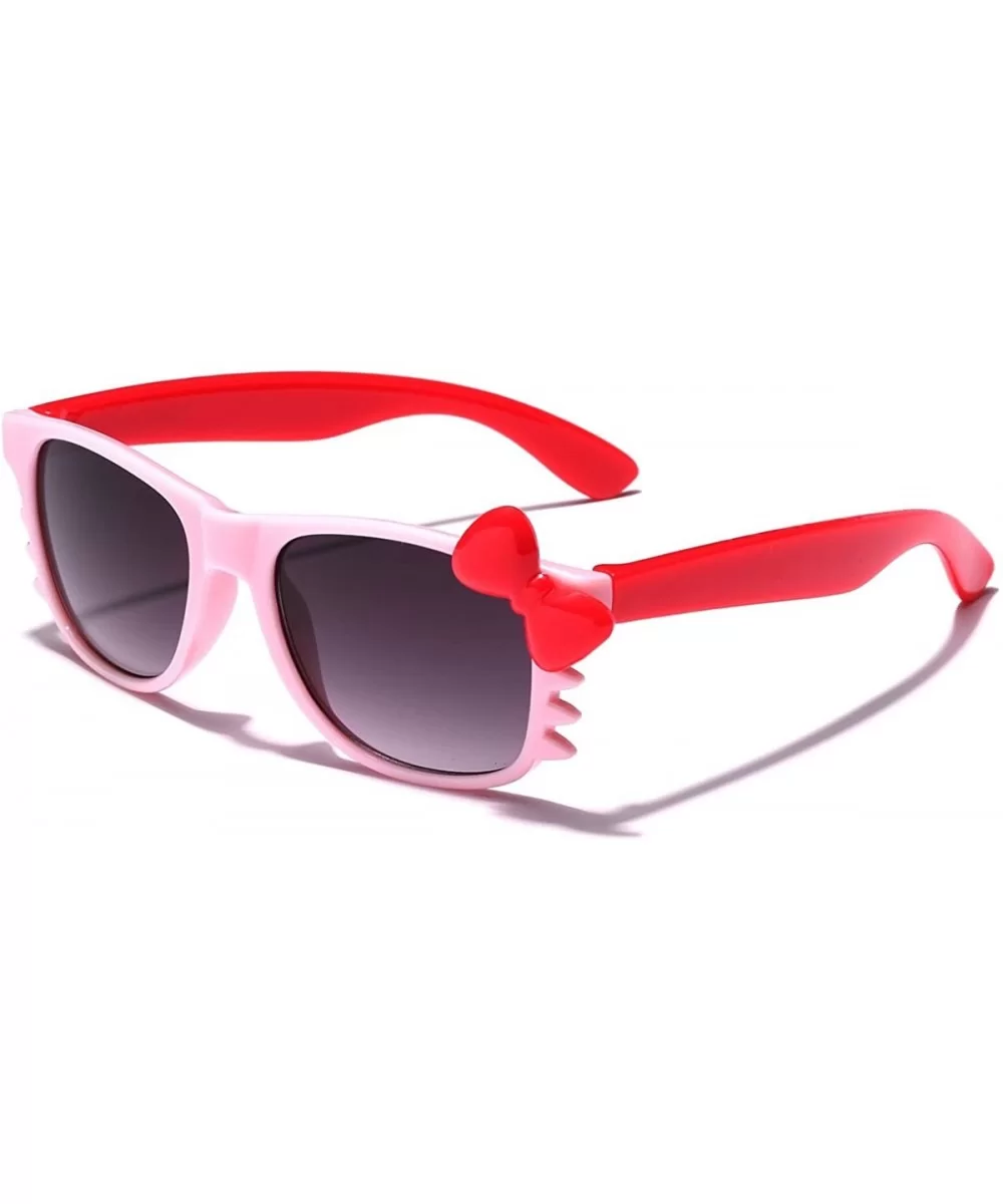 Baby Toddler Hello Kitty Bow Tie Kids Sunglasses for Girls Boys Age up to 4 Years - Pink - Red - Red Bow Tie - CL12N7DHT1V $7...