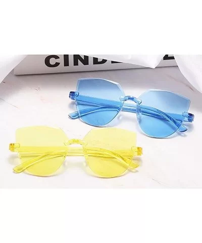 Classic Sunglasses Square Sunglasses Polarized Sunglasses Semi Rimless Frame Sun Glasses Retro Sun Glasses - E - CO19073NMIX ...