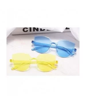 Classic Sunglasses Square Sunglasses Polarized Sunglasses Semi Rimless Frame Sun Glasses Retro Sun Glasses - E - CO19073NMIX ...