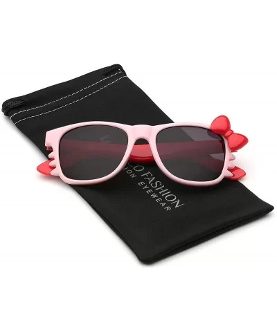 Baby Toddler Hello Kitty Bow Tie Kids Sunglasses for Girls Boys Age up to 4 Years - Pink - Red - Red Bow Tie - CL12N7DHT1V $7...