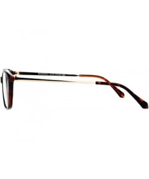 Womens Magnified Reading Glasses Oval Rectangular Designer Frame - Tortoise - CH186UT3QCY $7.99 Oval