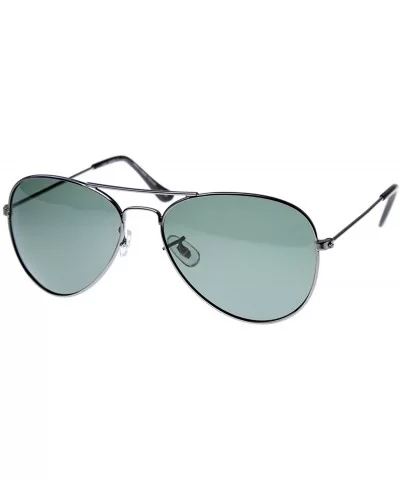 Polarized Classic Metal Aviator Sunglasses (Gunmetal (Polarized)) - CT116O2M8O1 $11.30 Aviator