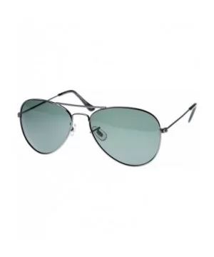 Polarized Classic Metal Aviator Sunglasses (Gunmetal (Polarized)) - CT116O2M8O1 $11.30 Aviator