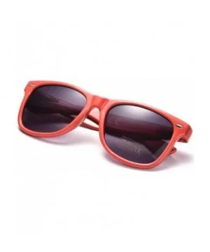 12 Pack Vintage 80's Retro Unisex Neon Sunglasses Party Favors for Kids and Adults - Red - CA198DOA9R8 $9.63 Square