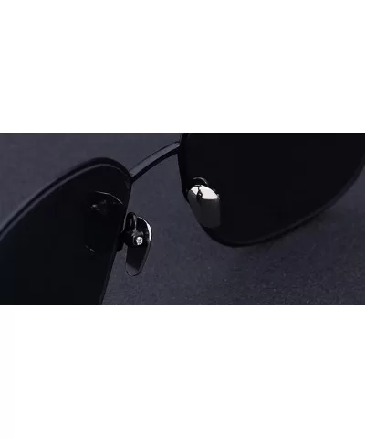 Cat Eye Women Fashion Designer Sunglasses Metal Frame Colored Lens - 86009_c4_black_purple_mirror - CR12OHVDLD9 $9.38 Cat Eye