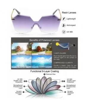 Fashion Sunglasses for Women or Girls with the Cool and Bright Colors of the Ocean - Grey - CM182ATR629 $6.76 Oversized