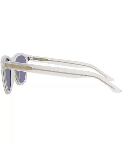 "Olympian" Designer Sunglasses - Clear/Blue - C418SHDUHEQ $20.87 Rectangular