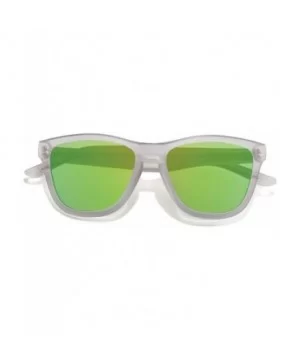 "Olympian" Designer Sunglasses - Clear/Blue - C418SHDUHEQ $20.87 Rectangular