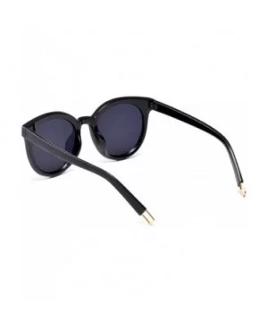 Fashion Polarized Round Sunglasses for Women Men Retro Oversized Vintage Shades - CF18ORCI083 $9.33 Oversized