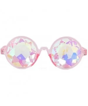 Kaleidoscopic Prism Eyeglasses - Kaleidoscope Halloween Cosplay Goggles 2PCS - 2pcs Pink - CT185U73WIX $15.18 Goggle