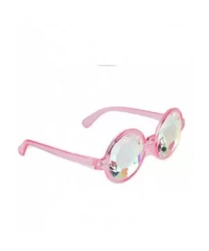 Kaleidoscopic Prism Eyeglasses - Kaleidoscope Halloween Cosplay Goggles 2PCS - 2pcs Pink - CT185U73WIX $15.18 Goggle