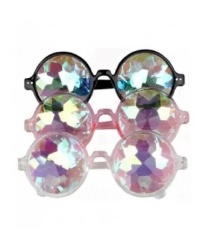 Kaleidoscopic Prism Eyeglasses - Kaleidoscope Halloween Cosplay Goggles 2PCS - 2pcs Pink - CT185U73WIX $15.18 Goggle