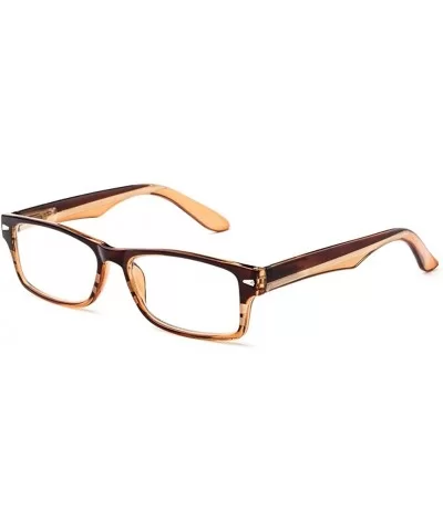 Newbee Fashion Fashion Reading Glasses - Brown - CX127A753I5 $6.01 Square