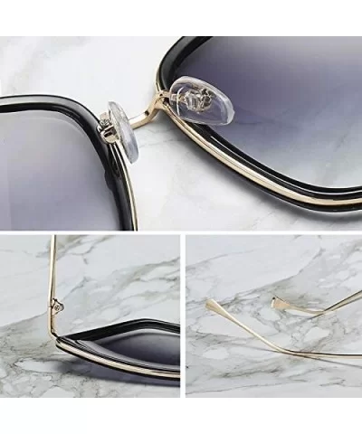 Cat Eye Sunglasses Women Vintage Metal Glasses for Women Mirror Retro Sun Woman Uv400 Women's Sunglasses - CT198O7HDNS $32.72...