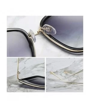 Cat Eye Sunglasses Women Vintage Metal Glasses for Women Mirror Retro Sun Woman Uv400 Women's Sunglasses - CT198O7HDNS $32.72...