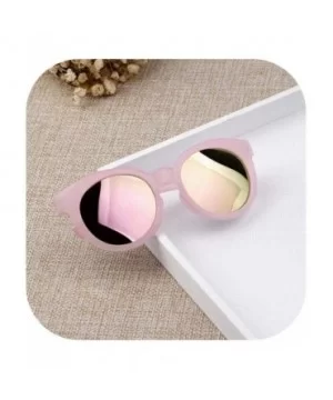 2019 New Kids Sunglasses Grils Lovely Baby Children Glasses Cat Eye Sun Boys Gafas De Sol UV400 - Pink - CO198AH3X8I $21.96 S...