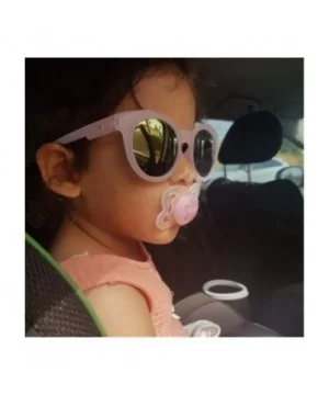 2019 New Kids Sunglasses Grils Lovely Baby Children Glasses Cat Eye Sun Boys Gafas De Sol UV400 - Pink - CO198AH3X8I $21.96 S...