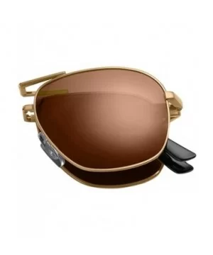 Classic Summer Polarized Foldable Goggle Sunglasses Folding Glasses Unisex Adults - Coffee - CW196AU78WD $9.59 Goggle