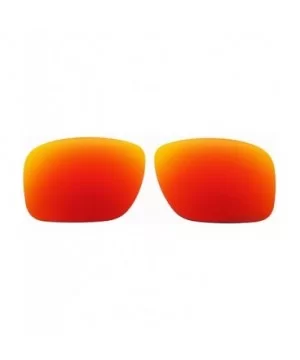 Replacement Polarized Lenses Holbrook Sunglasses OO9102 - Fire Red Mirror - CR186M6XKOO $10.32 Sport