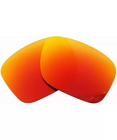 Replacement Polarized Lenses Holbrook Sunglasses OO9102 - Fire Red Mirror - CR186M6XKOO $10.32 Sport