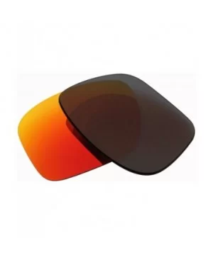 Replacement Polarized Lenses Holbrook Sunglasses OO9102 - Fire Red Mirror - CR186M6XKOO $10.32 Sport