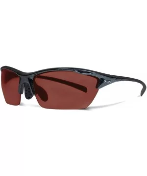 Alpha Shiny Black Golf Sunglasses with ZEISS P5020 Red Tri-flection Lenses - CH18KN743AX $10.77 Sport