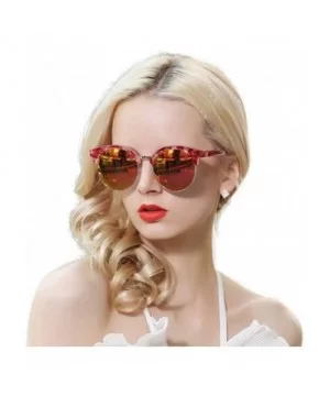 Women's Fashion Polarized Sunglasses UV 400 Lens Protection - Pink - CR18RGE4K7O $21.98 Aviator