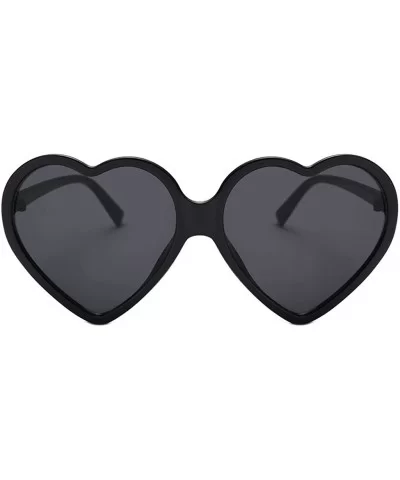 Heart Shape Sunglasses Cute Sweet Girls Stylish Goggle Love Heart-Shaped Sun Glasses Valentine's Day Present - CI18SZ4CYL7 $5...