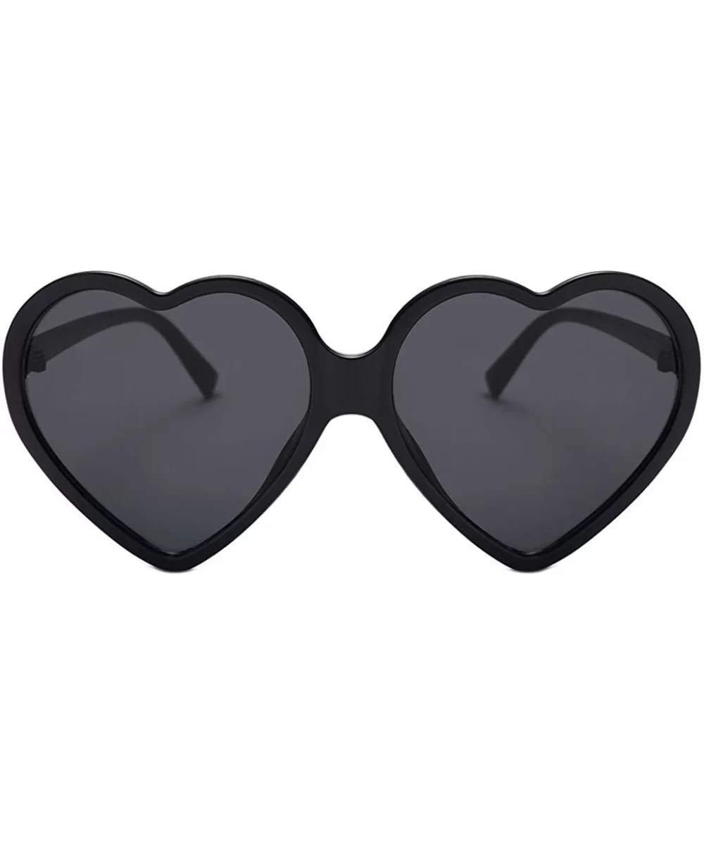 Heart Shape Sunglasses Cute Sweet Girls Stylish Goggle Love Heart-Shaped Sun Glasses Valentine's Day Present - CI18SZ4CYL7 $5...