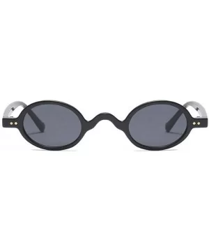 Small Round Retro Sunglasses Men Women Rivet Steampunk Leopard Tea C1 Leopard - C1 Leopard - CC18YQTKGS0 $6.14 Aviator