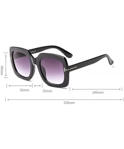 Vintage Square Sunglasses Women Goggles Mens Mirror Sun Glasses Female Fashion - 5 - C718WYRY2DO $23.90 Square