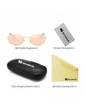 New Women's Eyewear Metal Frame Round Retro UV 400 Sunglasses - Gold Frame Barbie Pink Lens - CA18DOR6YEN $6.28 Round