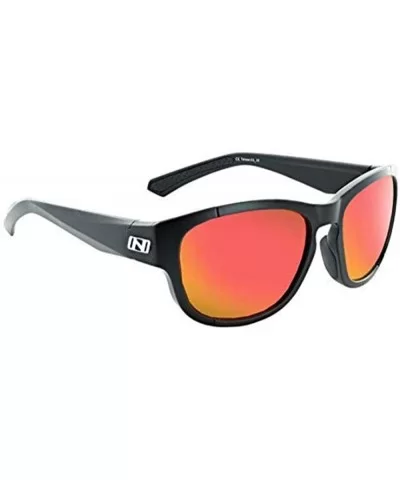 Vesper Unisex Sunglasses - Matte Black Frame - 2 Sets Lens Smoke with Red Mirror - Copper - CK18RR0OXSL $56.56 Sport