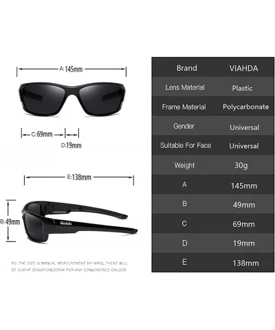 New Polarized Sunglasses Men Fashion Male Sun Glasses Travel Fishing - C018AL40YCE $9.14 Goggle