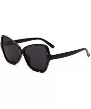 New unisex myopia polarized sunglasses custom myopia minus lens oversized ladies sunglasses - CB18SYYA78Y $13.52 Oversized